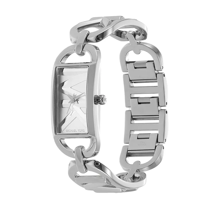 Michael Kors Mini Empire Silver Dial Fashion Ladies Watch- MK7407